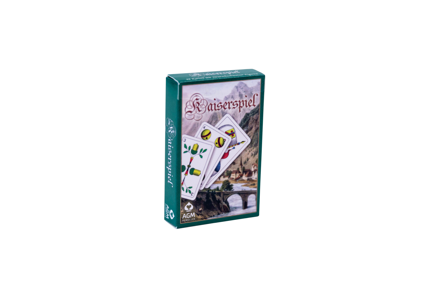 Kaiserspiel - Jasskarten mit Drei, Vier und Fünf