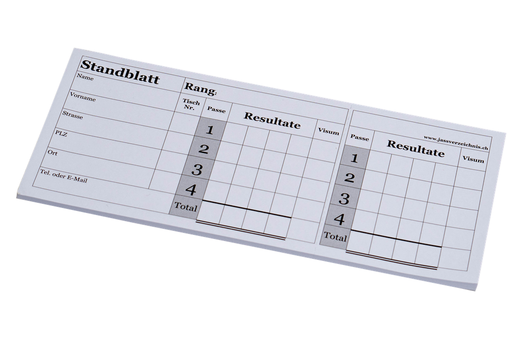 Block Standblatt