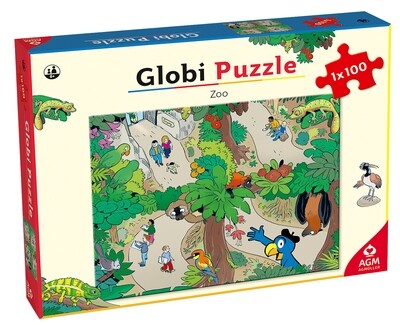 Puzzle Globi au Zoo