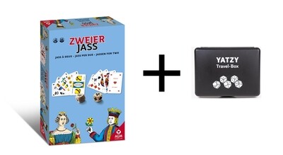 Kombi: Zweier-Jass + Yatzy-Spiel