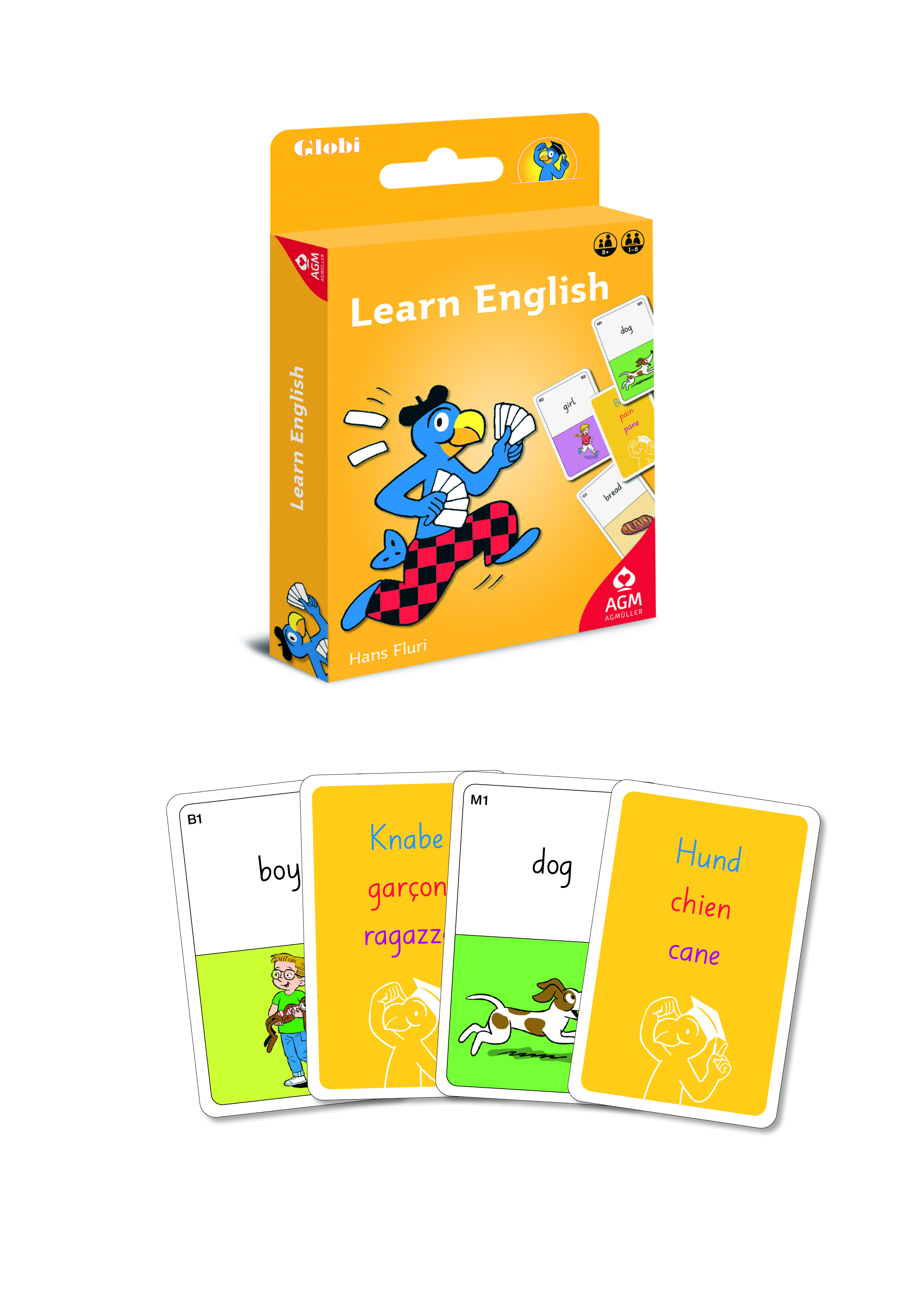 Globi Lernspiel Learn English