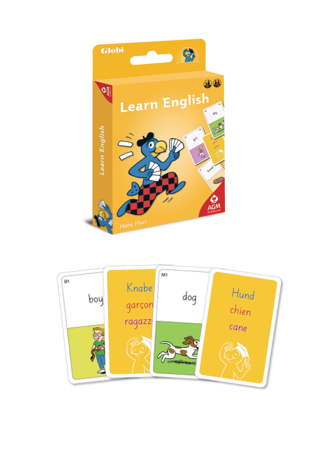 Globi Lernspiel Learn English
