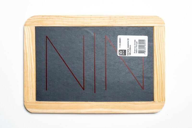 Tableau noir avec "Stadt-Land"