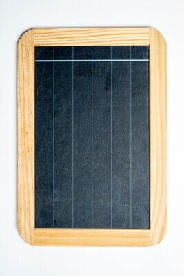 Tableau noir Jass avec grille de lignes
