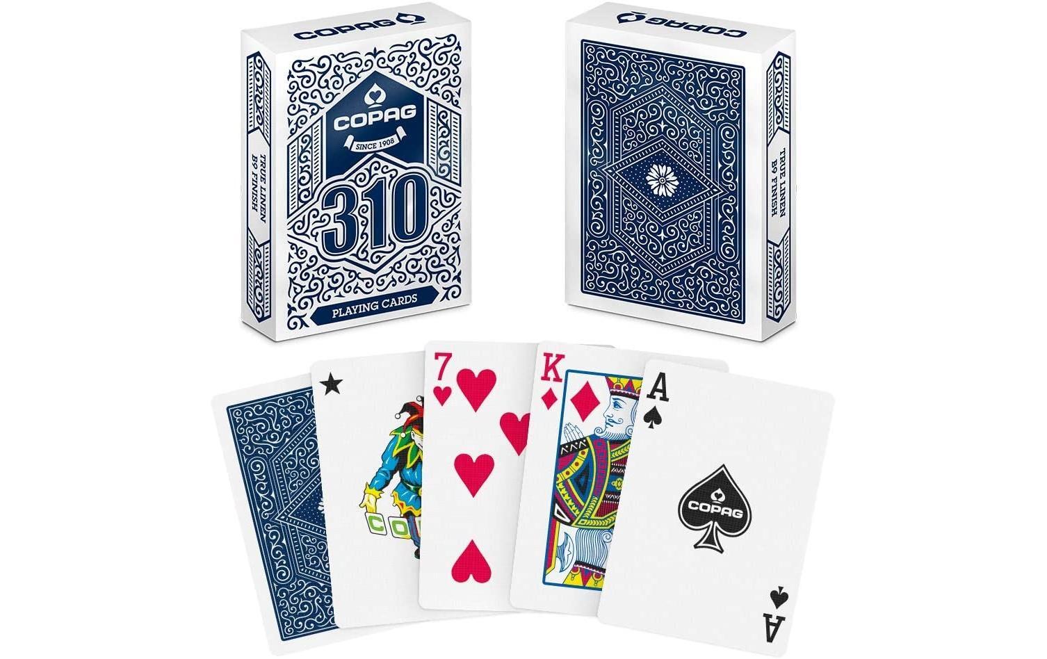 Copag Poker 310 blau/rot