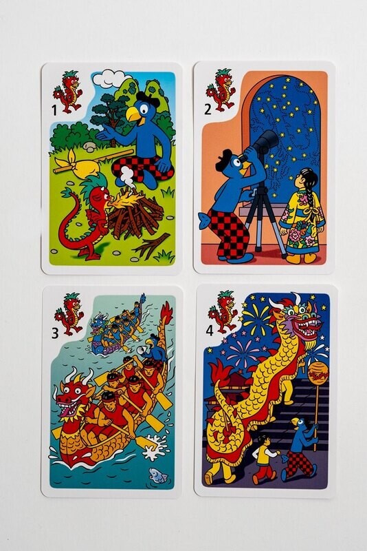Quartet Globi en Chine