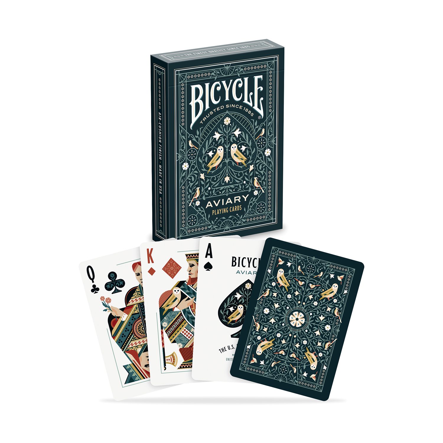 Cartes de poker Bicycle Aviary