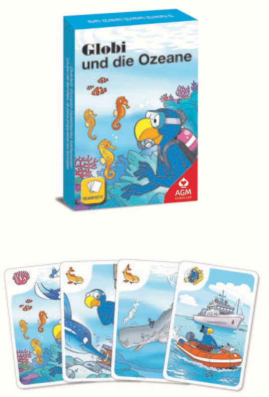 Globi und die Ozeane Quartett