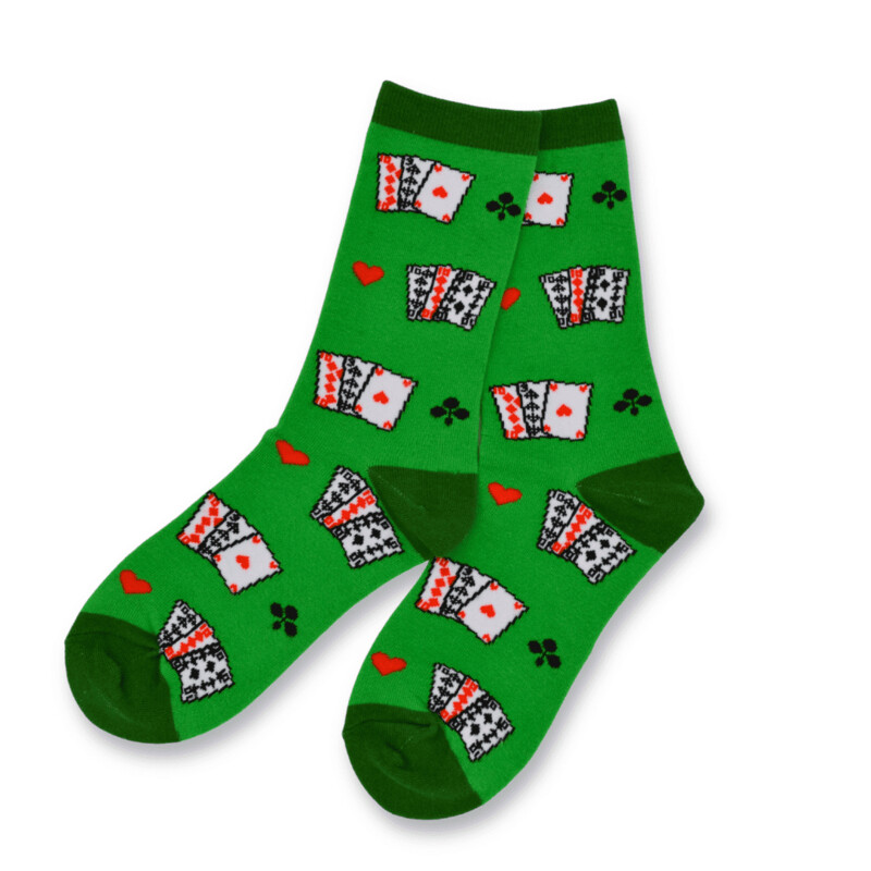 Socken Herz Ass