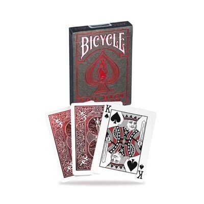 Pokerkarten Bicycle MetalLuxe Rot