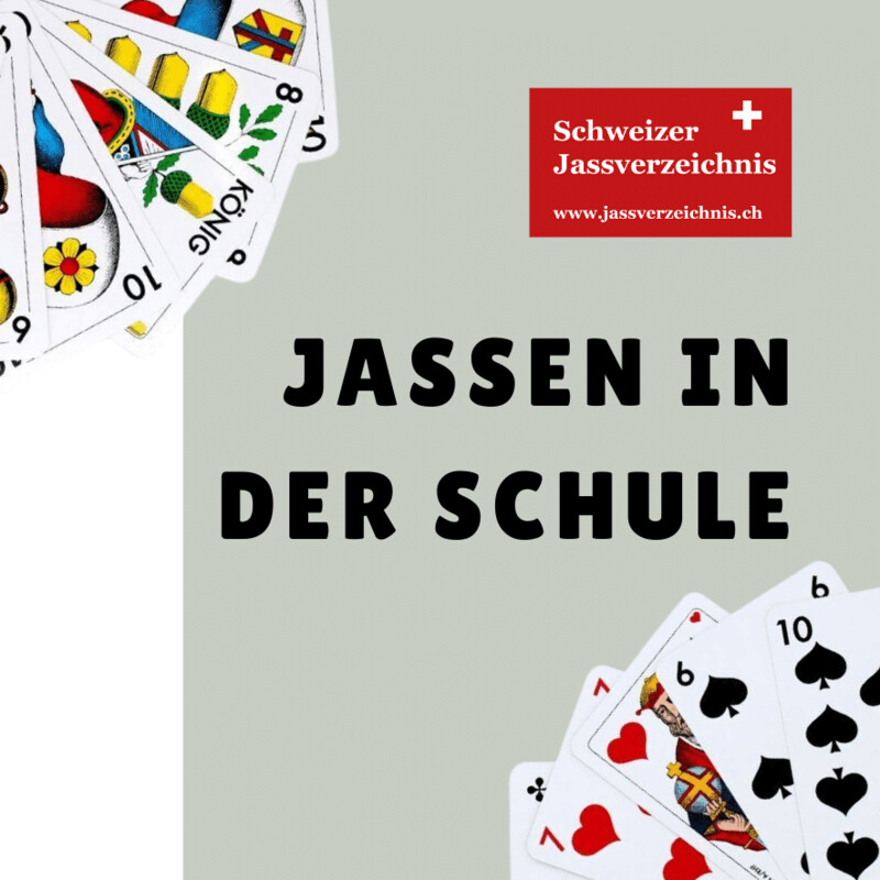 Unterrichtsmaterial &quot;Jassen in der Schule&quot;