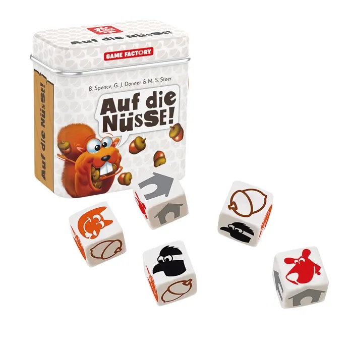 Auf die Nüsse! - Würfelspiel