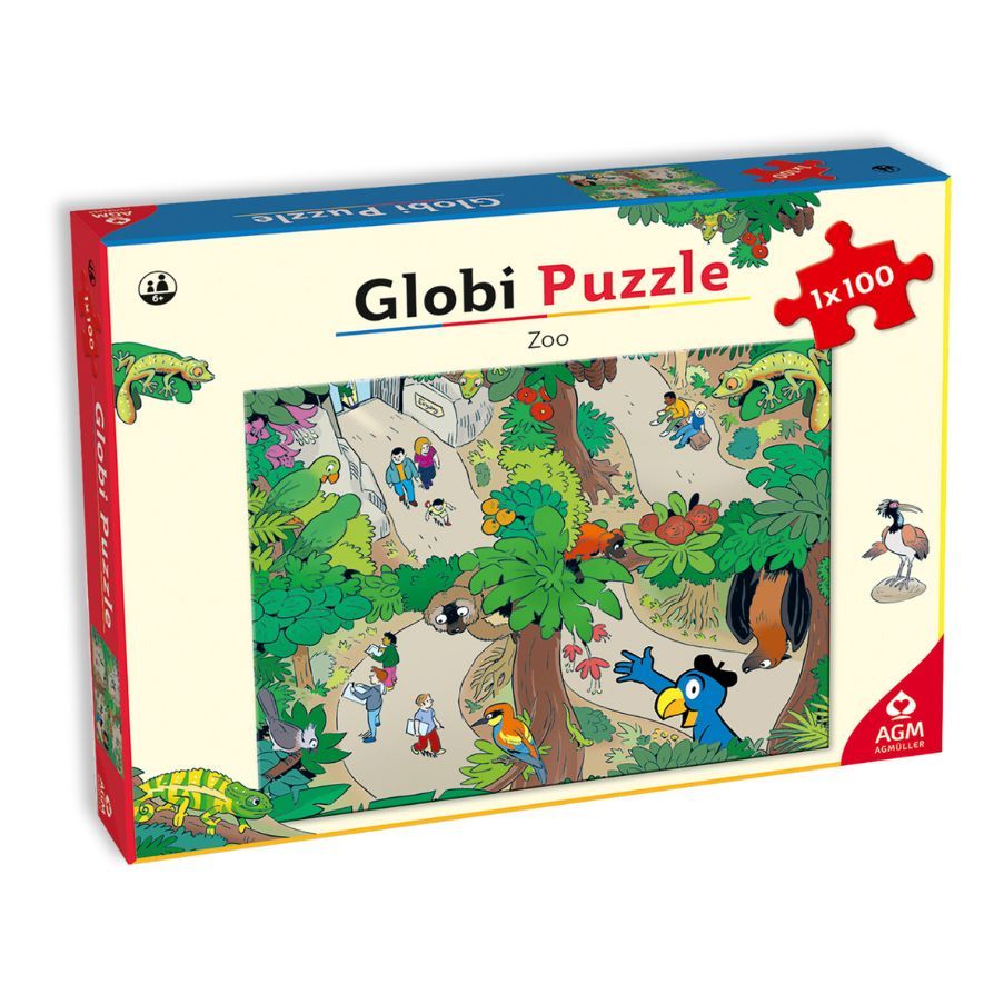 Globi Puzzle Zoo