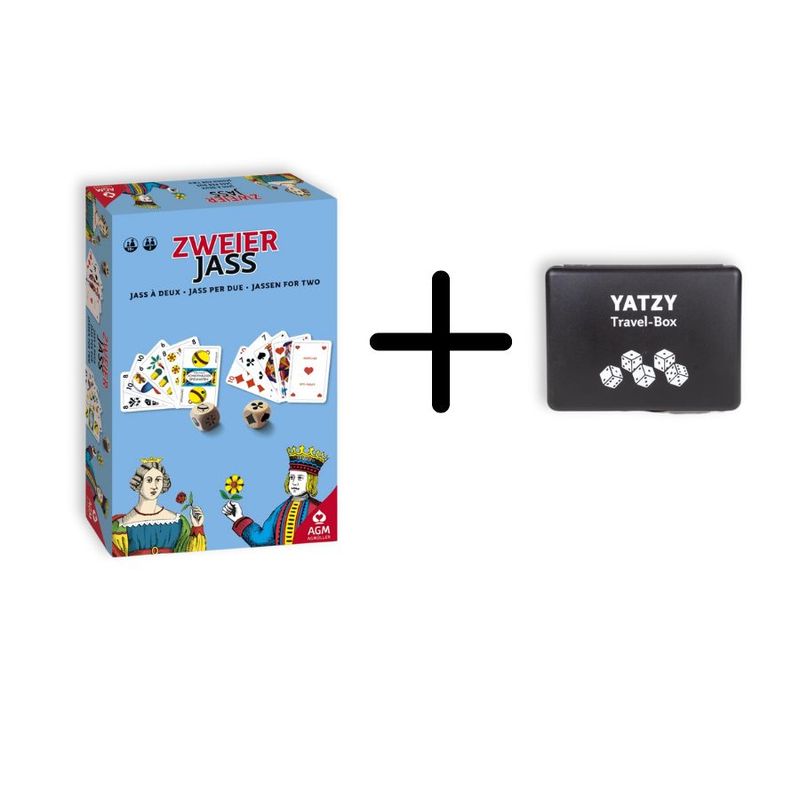 Kombi: Zweier-Jass + Yatzy-Spiel