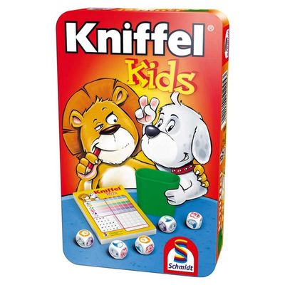 Kniffel Kids en boîte métallique