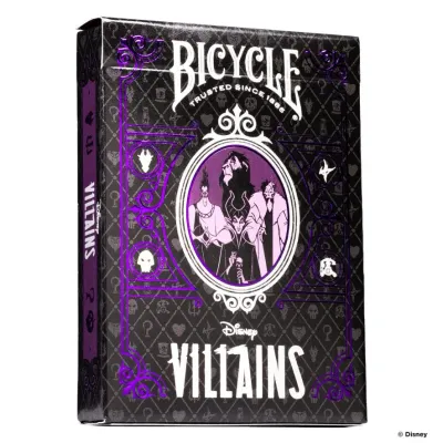 Bicycle Disney Villains violet