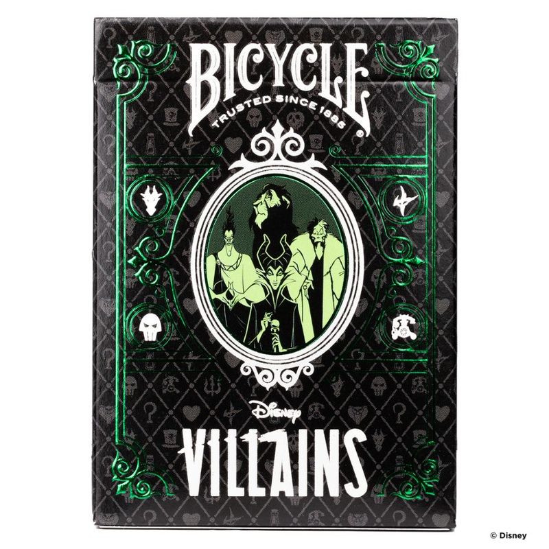 Bicycle Disney Villains Grün