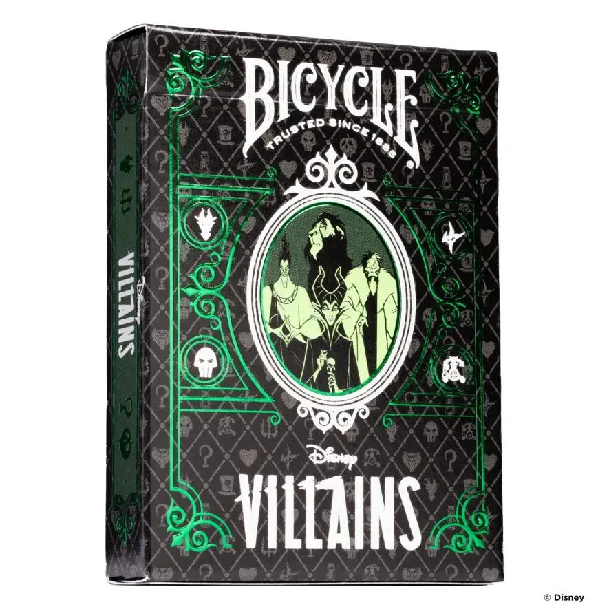 Bicycle Disney Villains Grün
