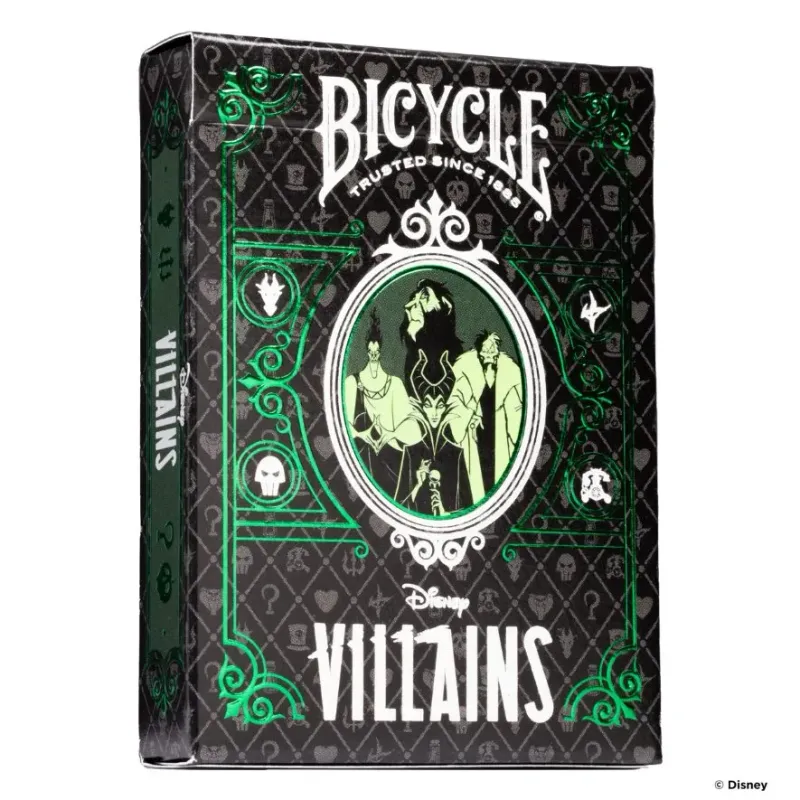 Bicycle Disney Villains Grün