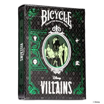 Bicycle Disney Villains Grün
