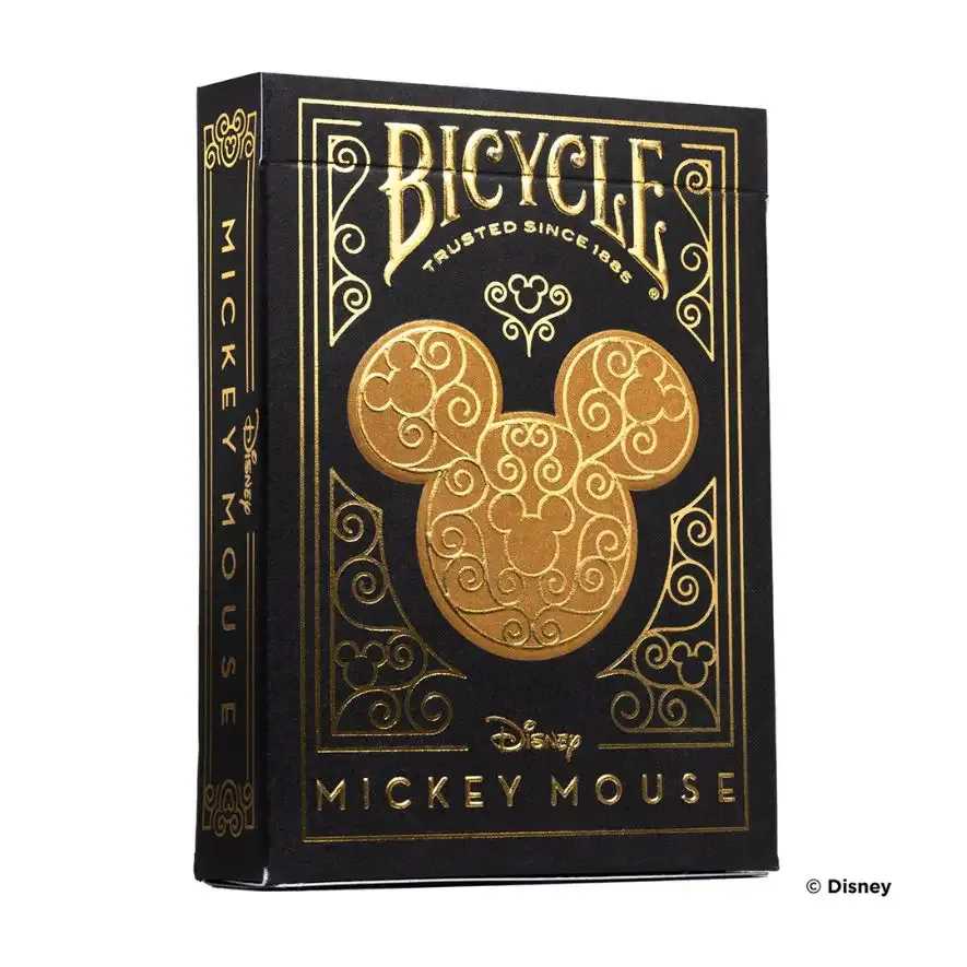 Bicycle Disney Mickey Mouse Black &amp; Gold