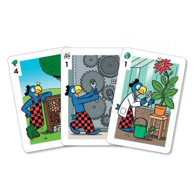 Globi Quartett Forscher