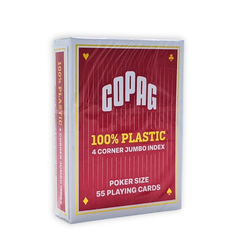 Copag Poker Rot 4 Corner Jumbo