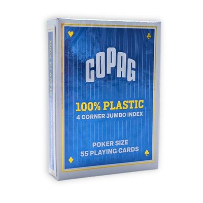 Copag Poker Blau 4 Corner Jumbo