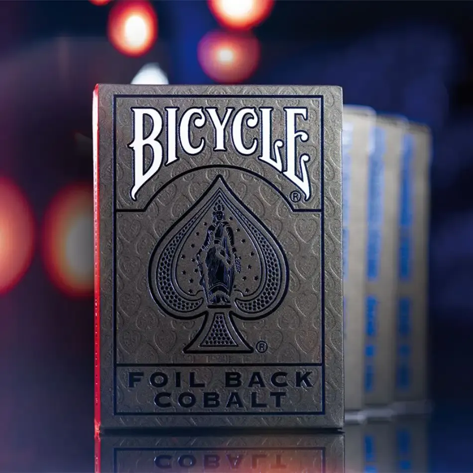 Bicycle Metalluxe Blau