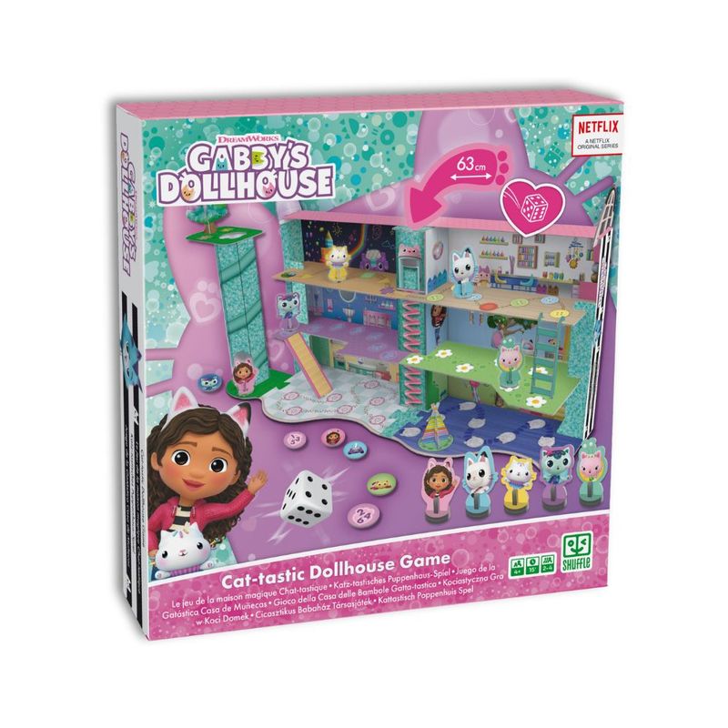 Gabby’s Dollhouse – Das katz-tastische 3D-Brettspiel