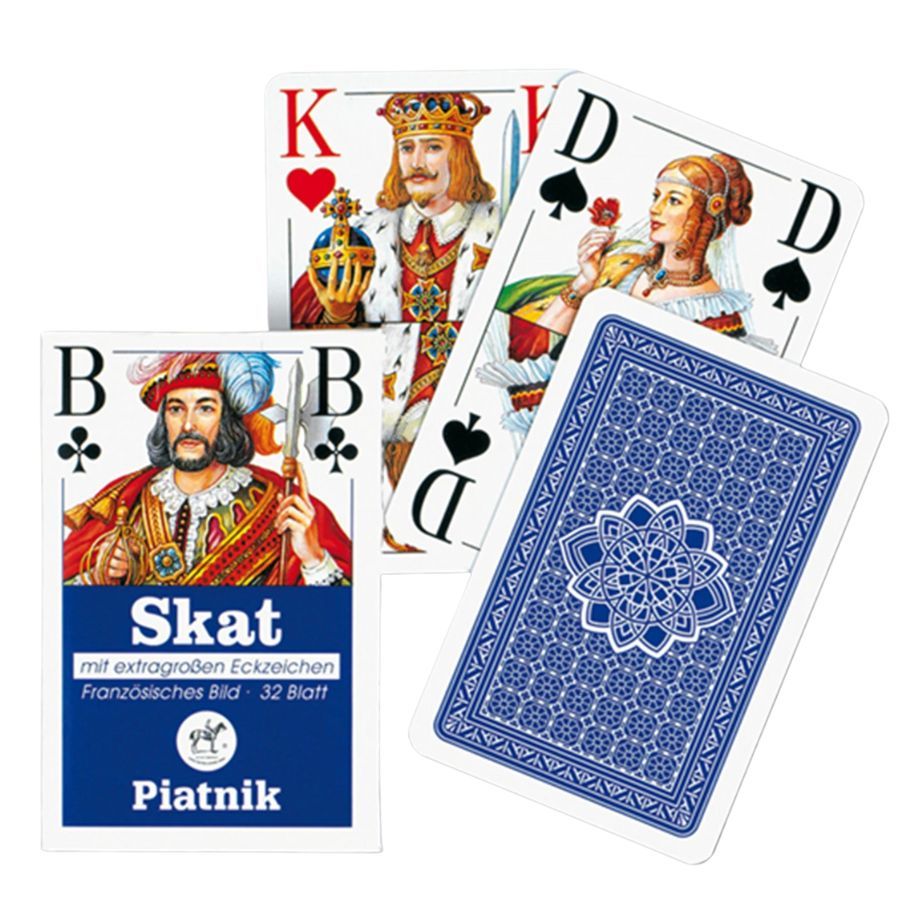 Skat mit grossen Eckzeichen