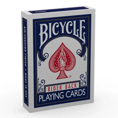 Bicycle Zauberkarten Rider Back Standard Index (807 Classic Tuck) – Blau