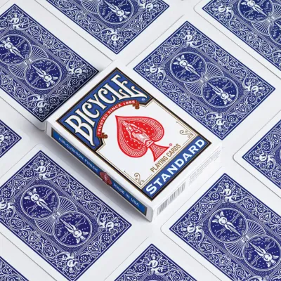 Bicycle Cartes Magiques Dos Double – Bleu &amp; Bleu