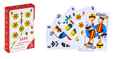 OPTI-Jasskarten (grosse Eckzeichen, deutsch)