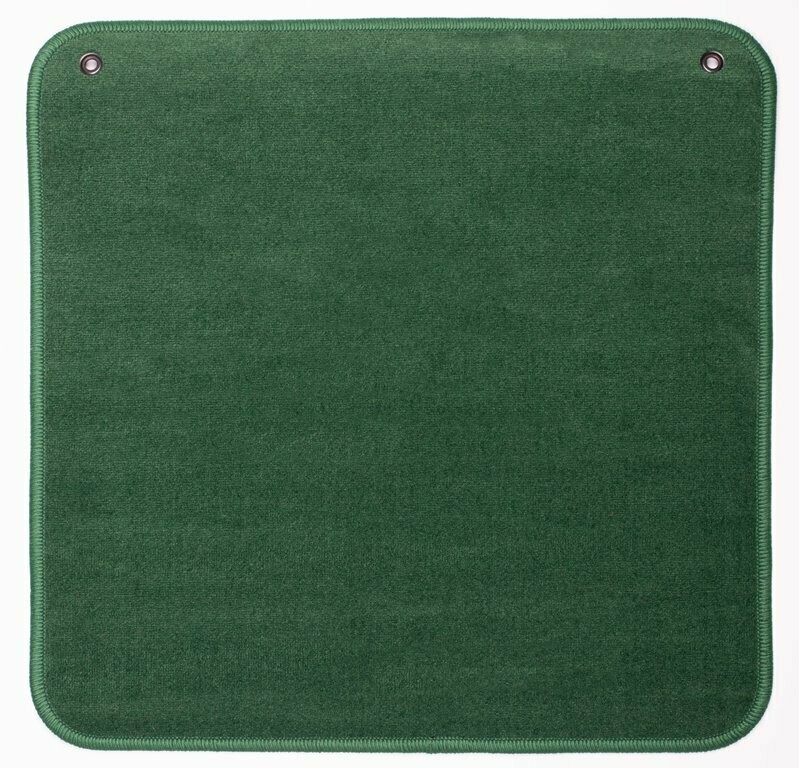 Jassteppich uni grün AGM