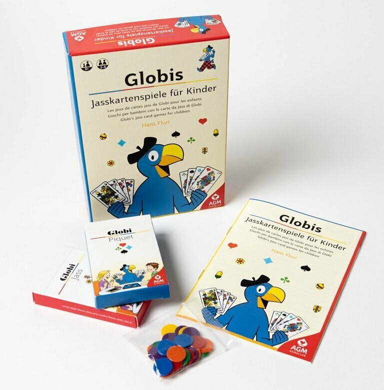 Globis Jasskartenspiele für Kinder