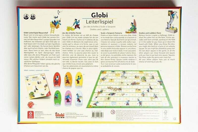 Globi jeu des échelles