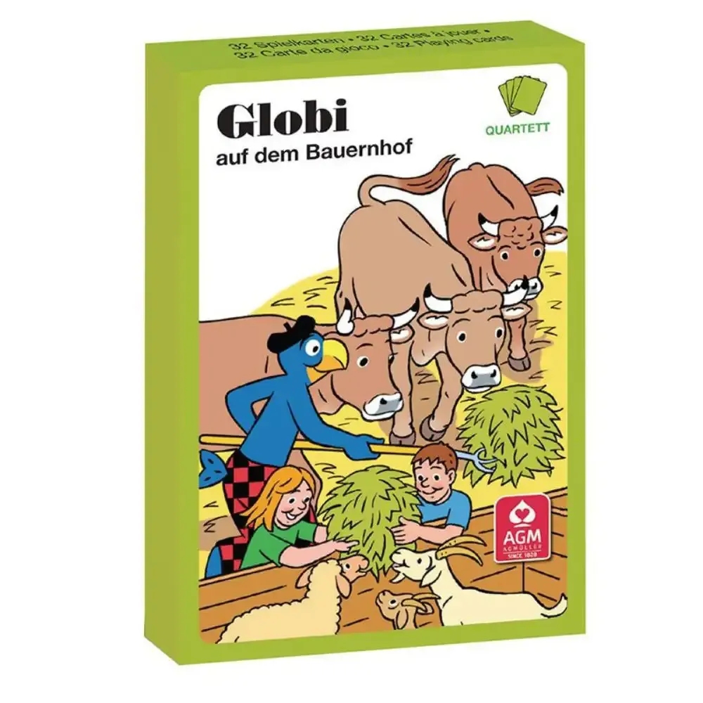 Quartet Globi à la ferme