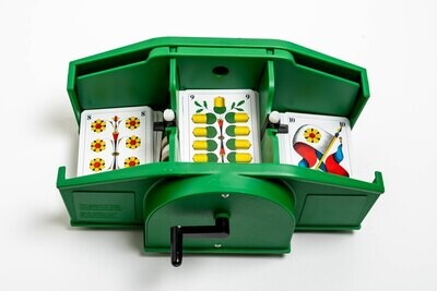 Spielkartenmischgerät manuell