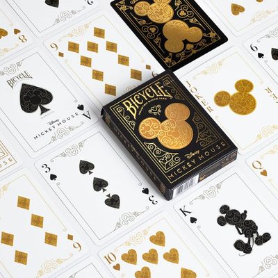 Bicycle Disney Mickey Mouse Black &amp; Gold