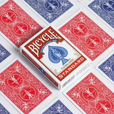 Bicycle Cartes Magiques Dos Double – Rouge &amp; Bleu