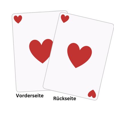 Bicycle Zauberkarten Doppelvorderseite