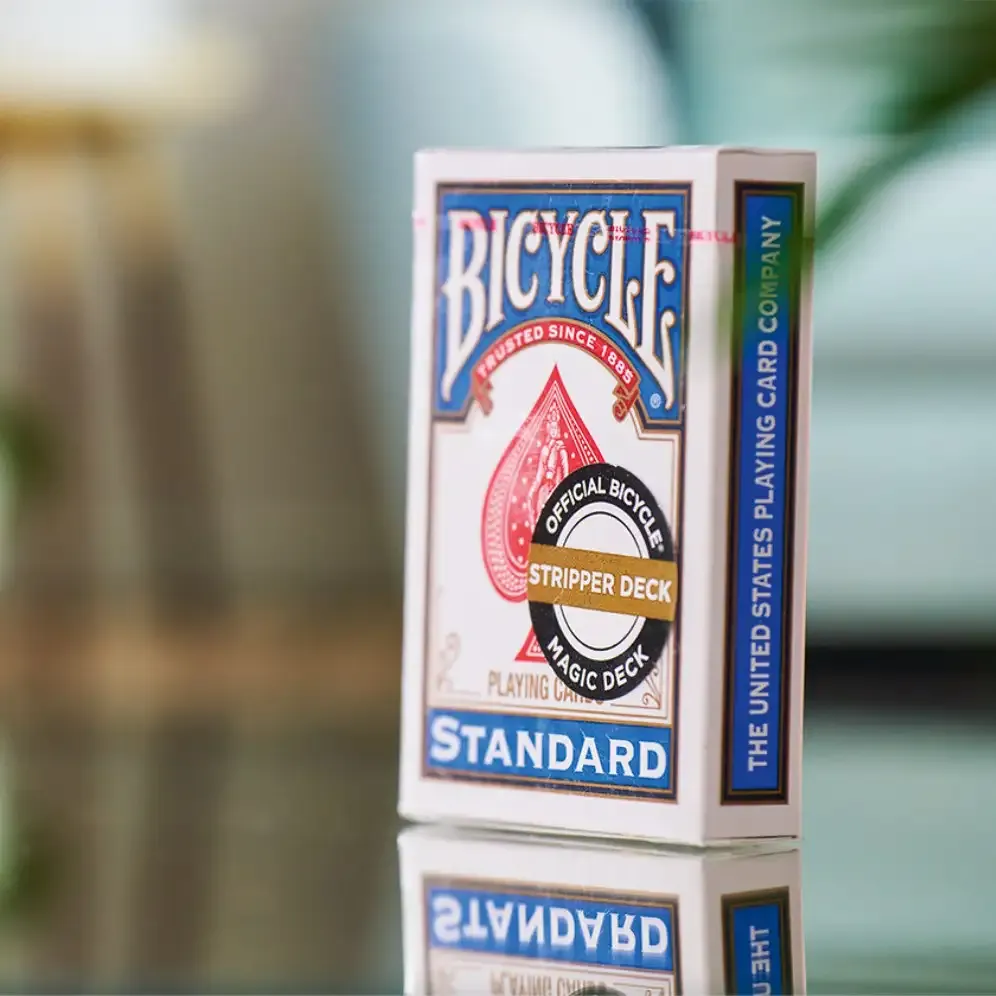 Bicycle Zauberkarten Stripper (konisch geschnitten) - Rückseite Blau