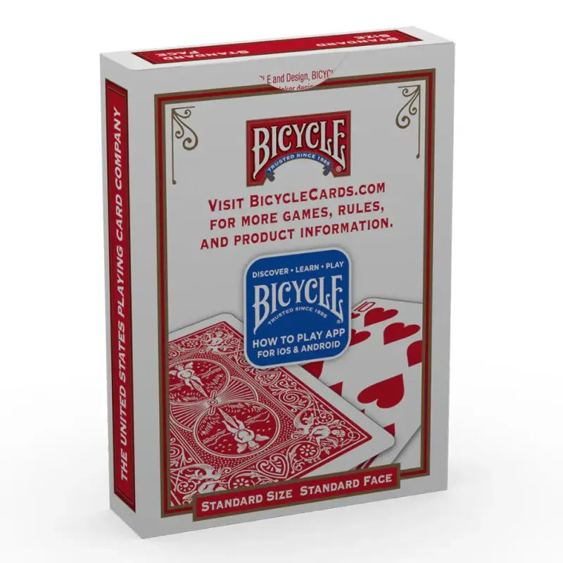 Bicycle Zauberkarten Stripper (konisch geschnitten) - Rückseite Rot
