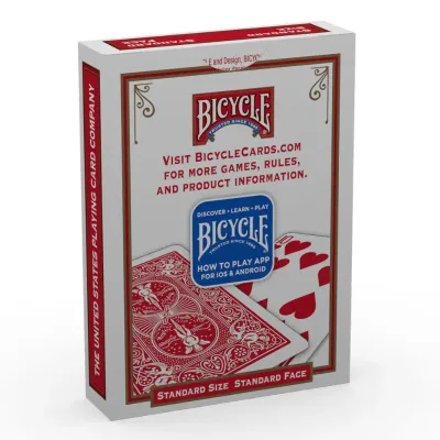 Bicycle Zauberkarten Stripper (konisch geschnitten) - Rückseite Rot