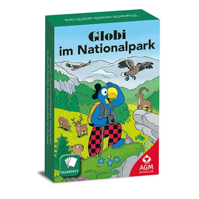 Globi Quartett Nationalpark