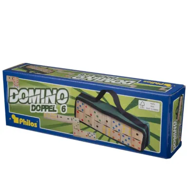 Domino Doppel 6 farbig