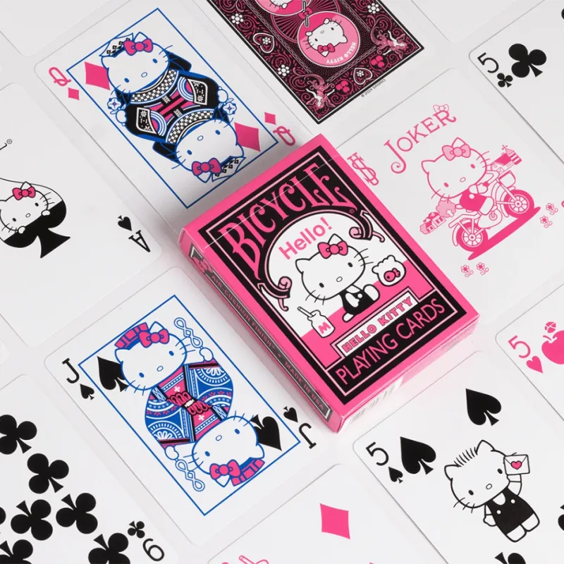 Bicycle Hello Kitty Black &amp; Pink