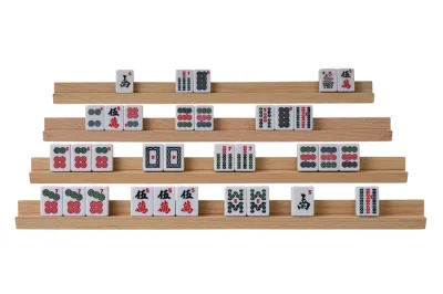 Spielsteinhalter aus Holz 4er Set