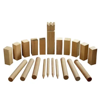 Kubb Original aus hochwertigem Buchenholz